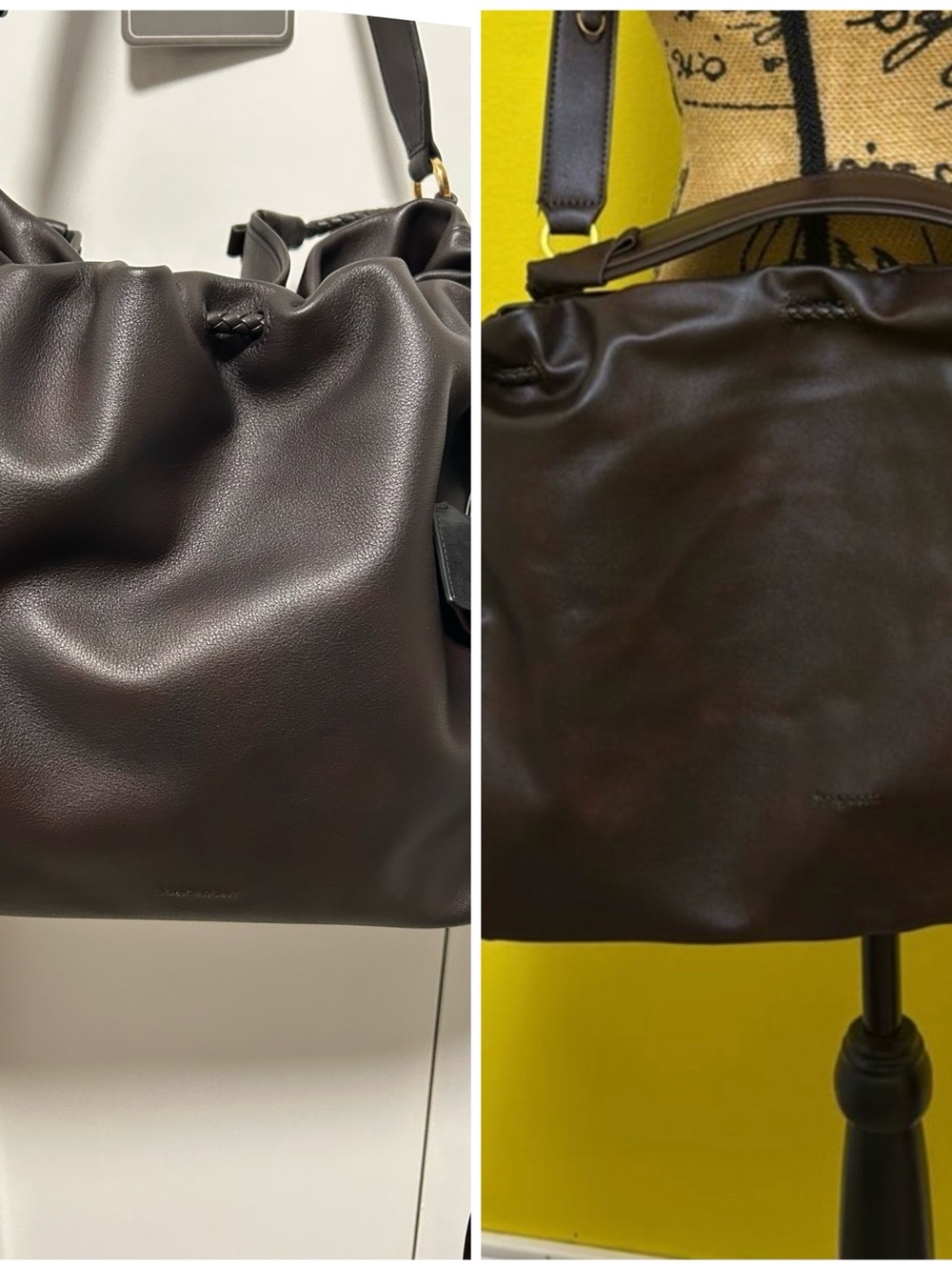 How to spot fake Songmont Gather Bag in Ebony Color